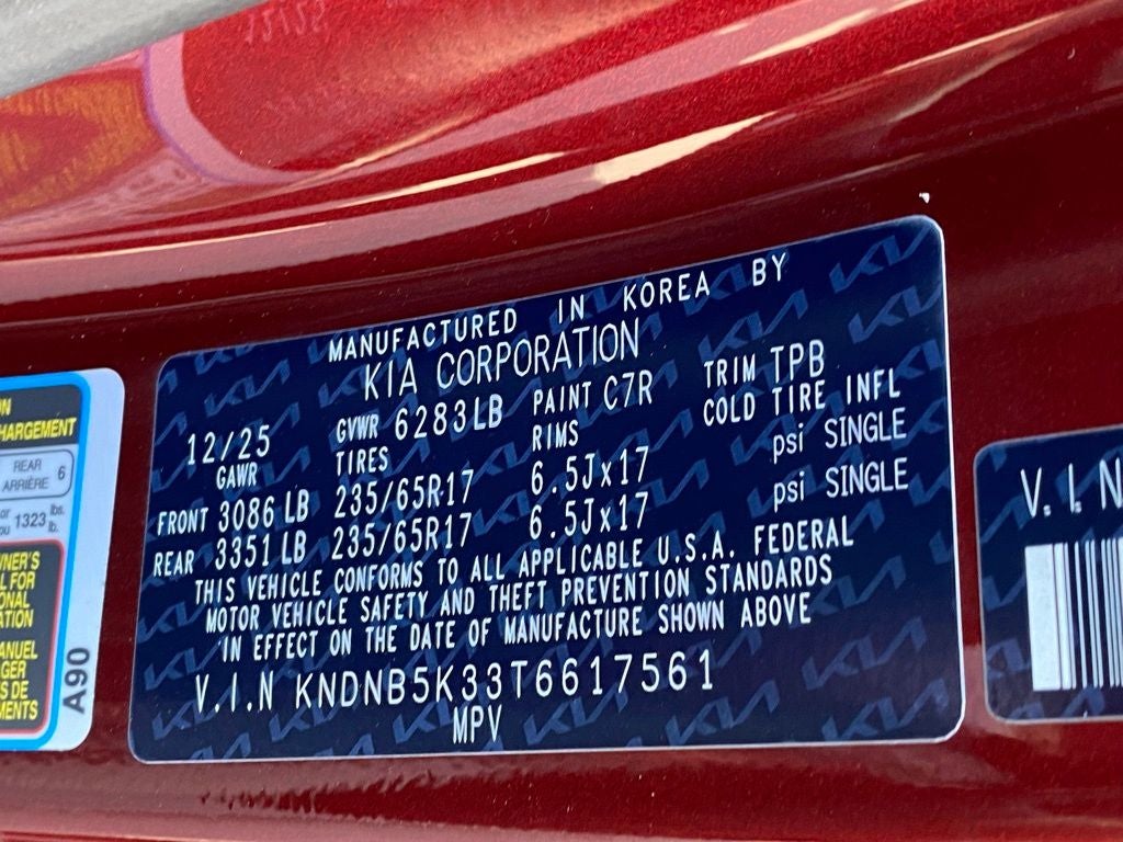 2026 Kia Carnival LXS