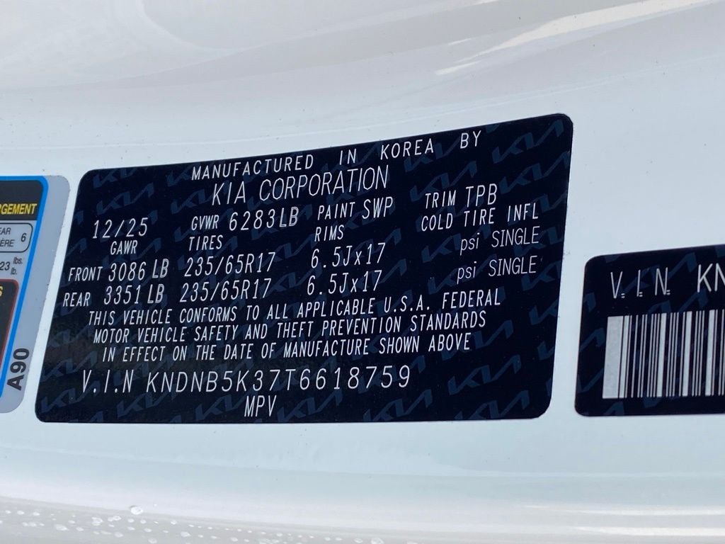 2026 Kia Carnival LXS