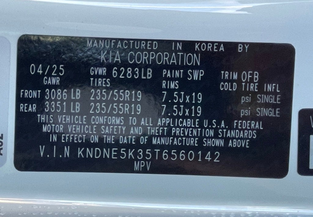 2026 Kia Carnival SX Prestige