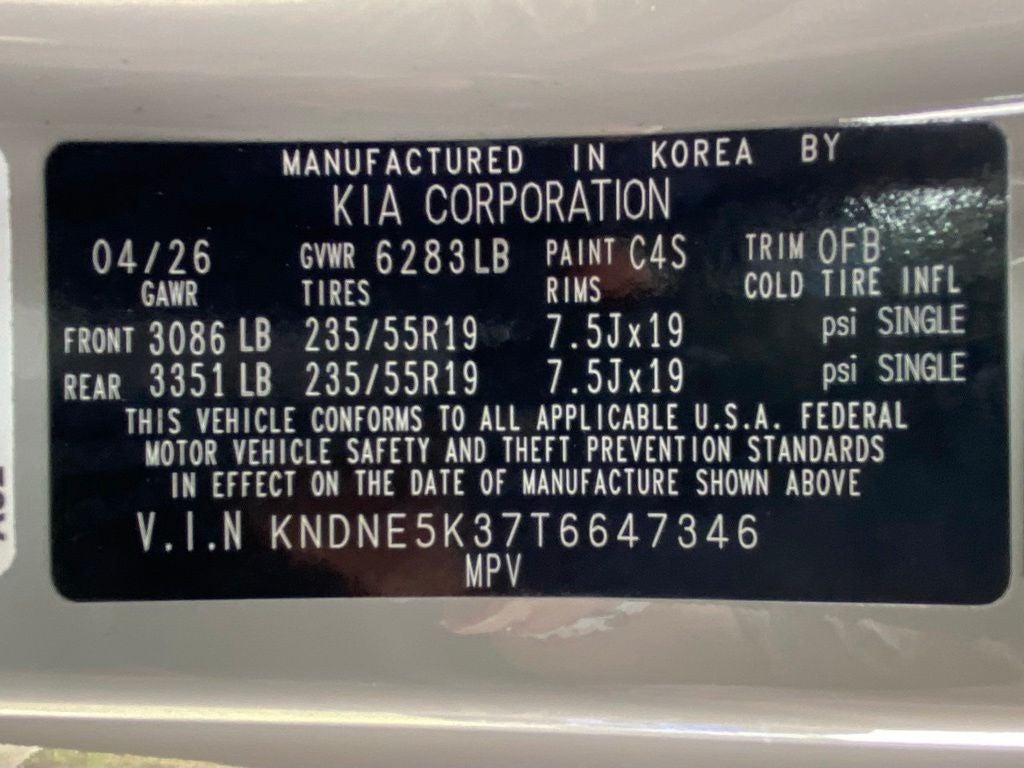 2026 Kia Carnival SX Prestige