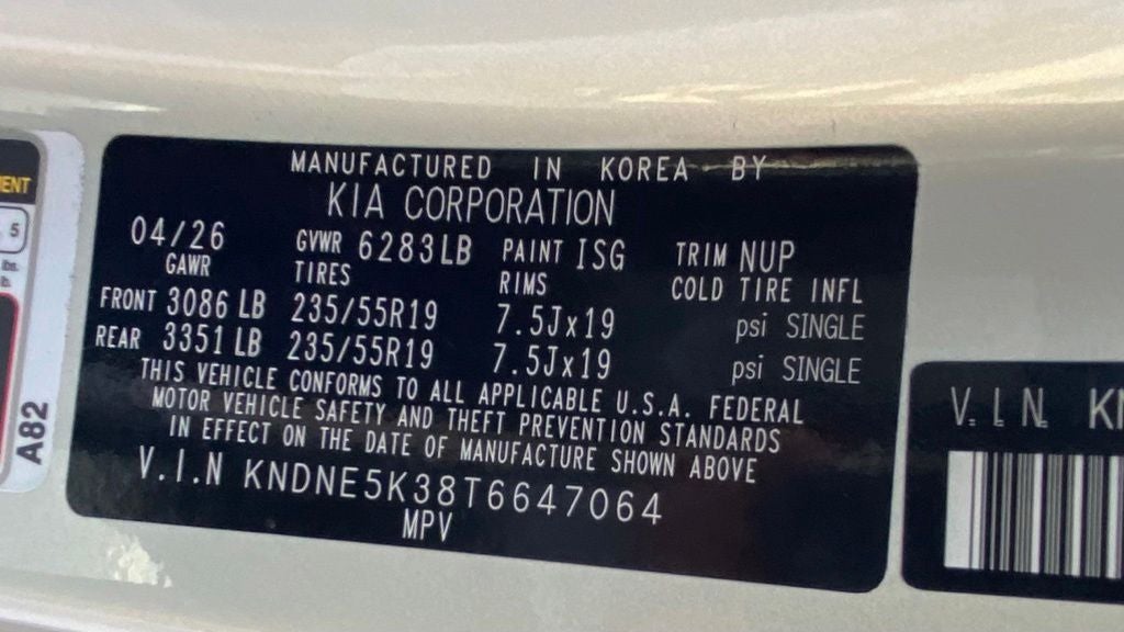 2026 Kia Carnival SX Prestige