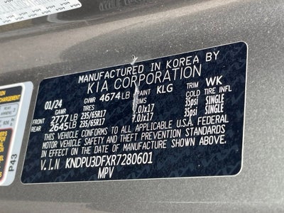 2024 Kia Sportage LX ONE OWNER / CPO