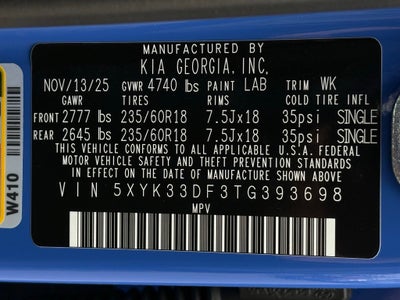 2026 Kia Sportage EX