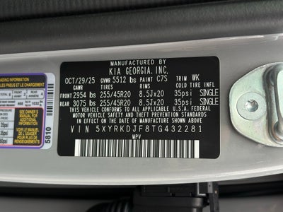 2026 Kia Sorento X-Line SX Prestige