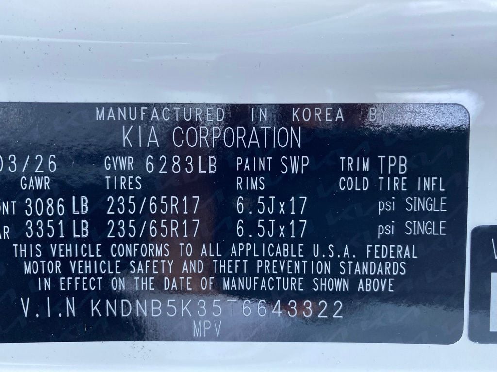 2026 Kia Carnival LX