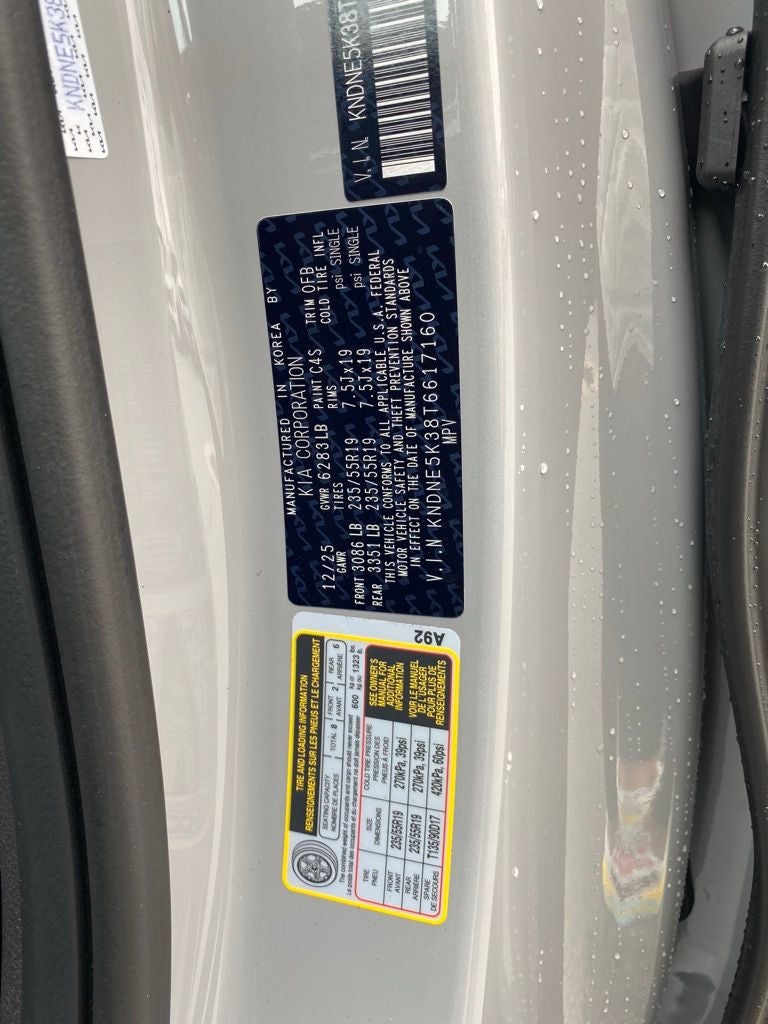 2026 Kia Carnival SX