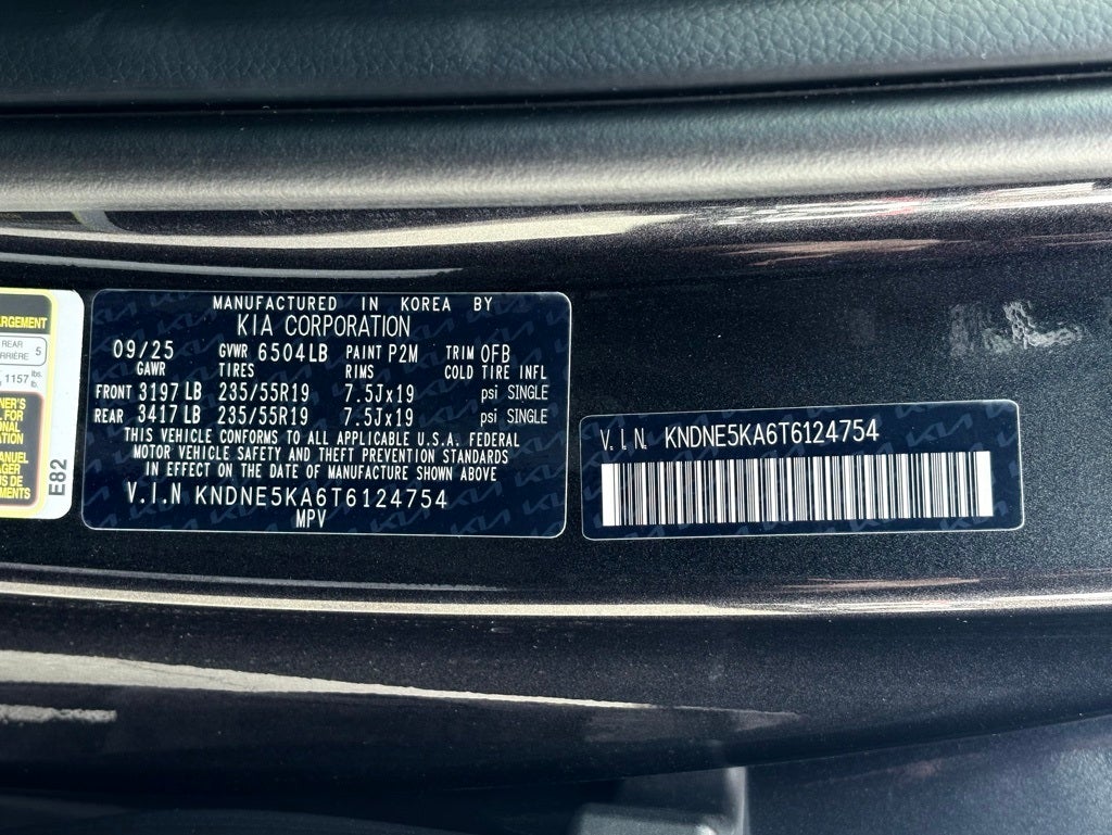 2026 Kia Carnival Hybrid SX Prestige