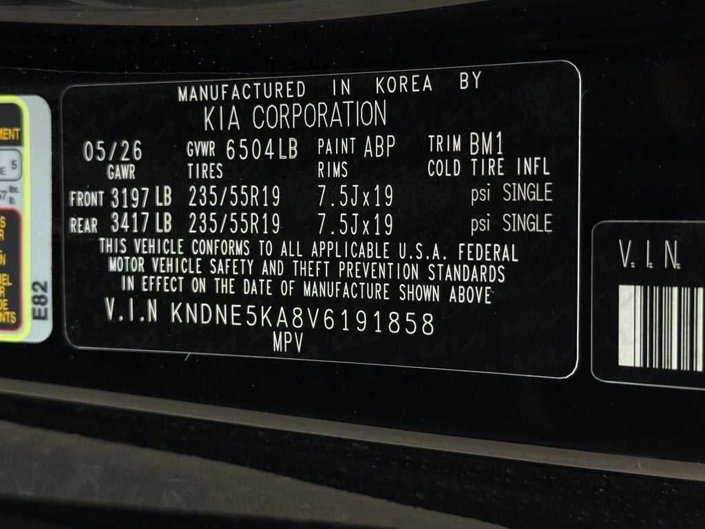 2027 Kia Carnival Hybrid SX Prestige