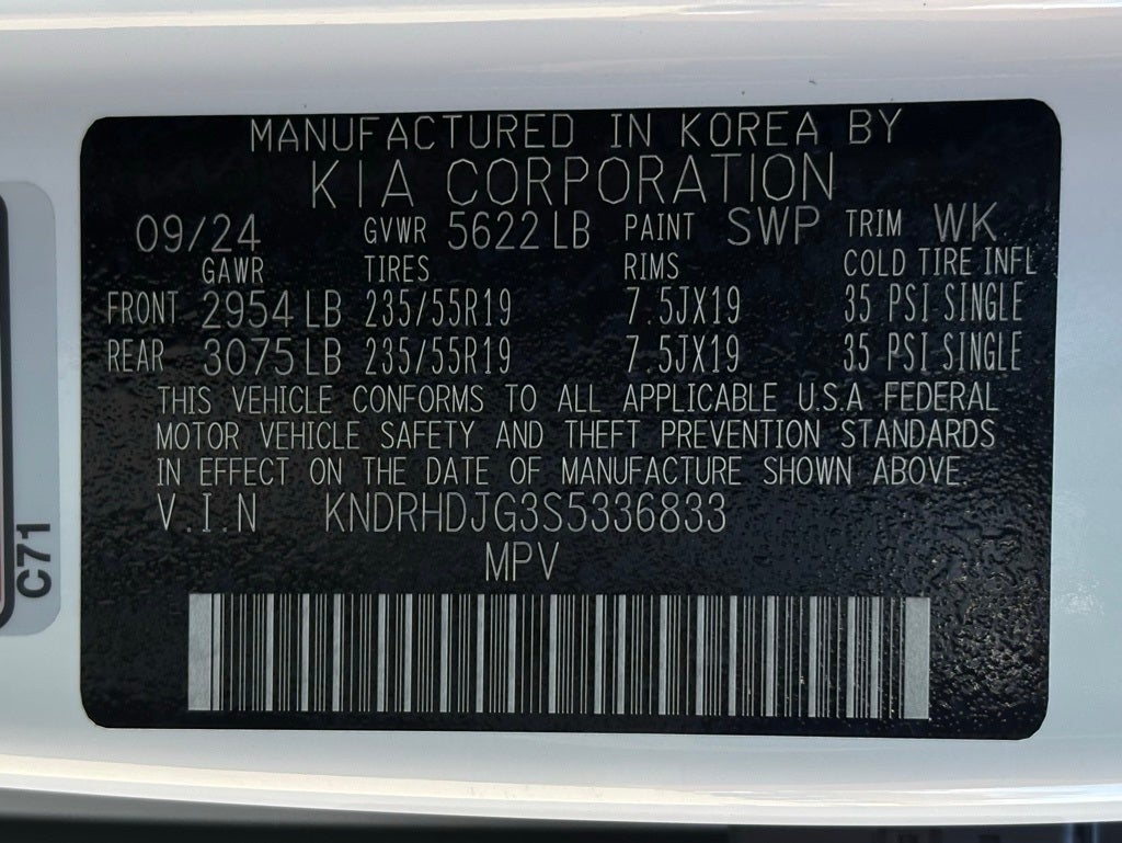 2025 Kia Sorento Hybrid EX