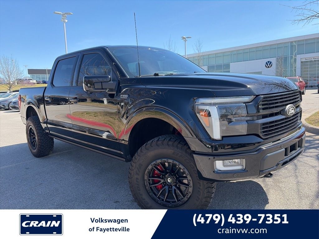 2025 Ford F-150 Platinum LIFTED!! FUEL Wheels! 360 CAM, 36 GAL TANK, BLUECR