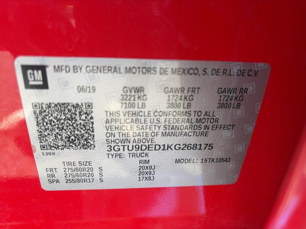 2019 GMC Sierra 1500 SLT