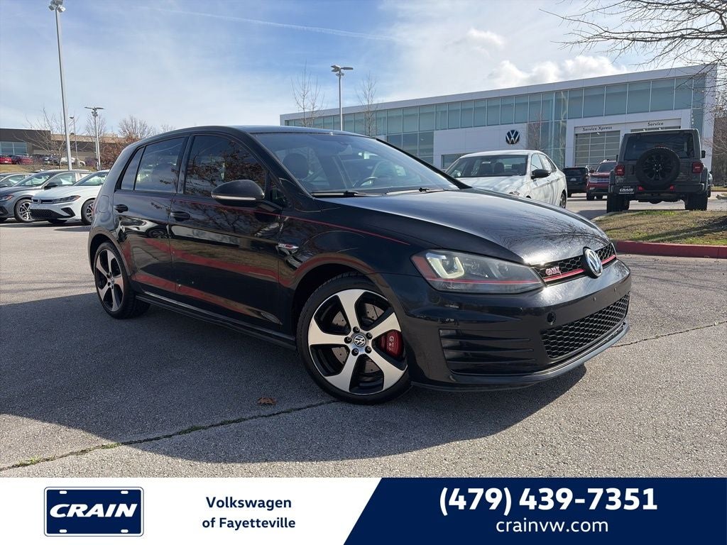 2016 Volkswagen Golf GTI SE w/Performance Package