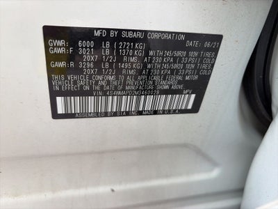 2021 Subaru Ascent Limited