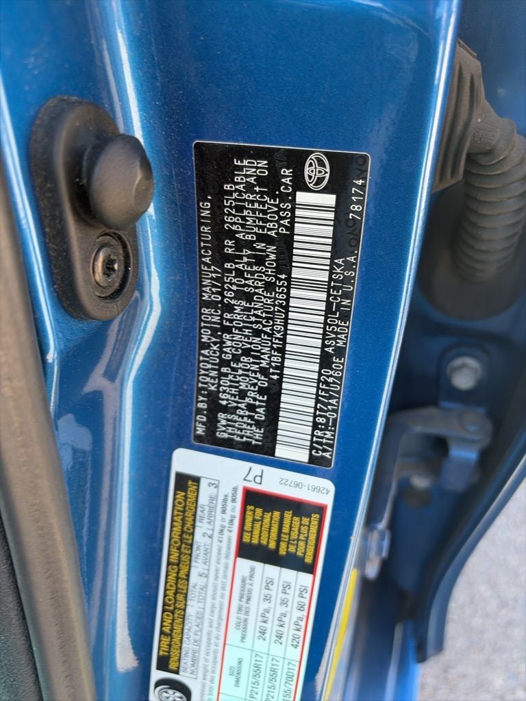 2017 Toyota Camry SE