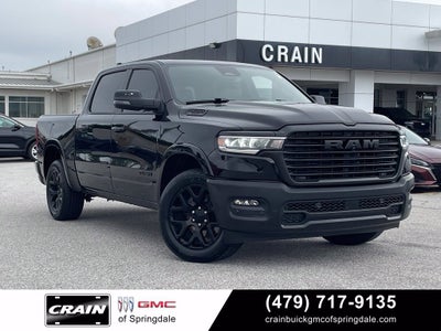 2025 RAM 1500 Laramie Dual–Pane Panoramic Sunroof