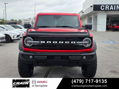 2022 Ford Bronco Wildtrak Sasquatch / Hard Top / Towing
