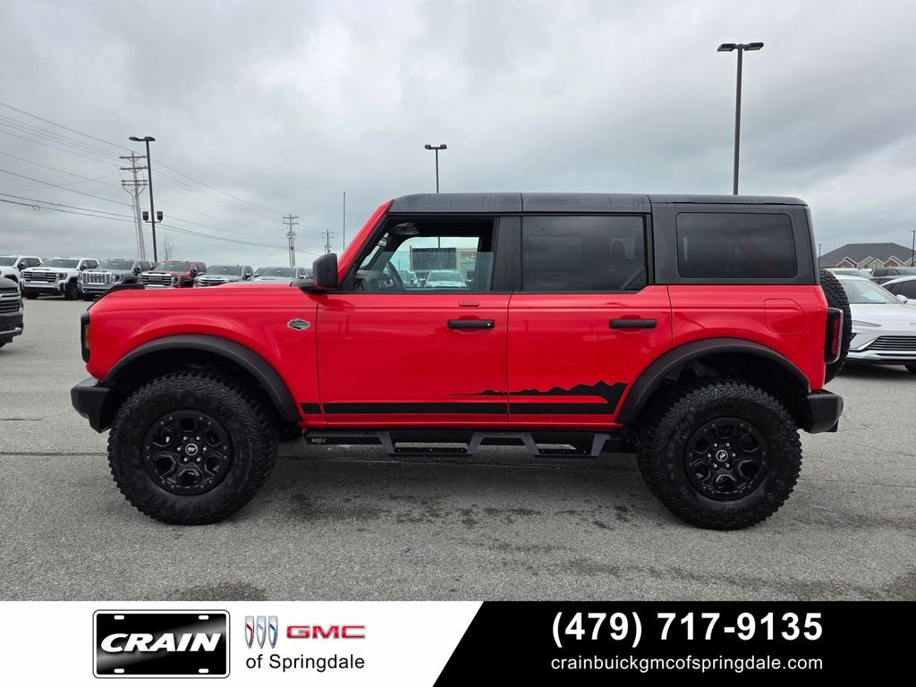2022 Ford Bronco Wildtrak Sasquatch / Hard Top / Towing