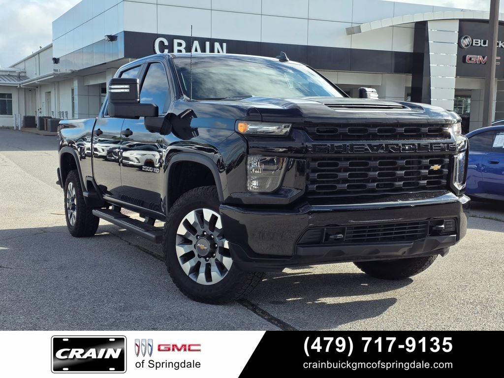 2022 Chevrolet Silverado 2500HD Custom CREW CAB 4X4GAS 6.6 V/8