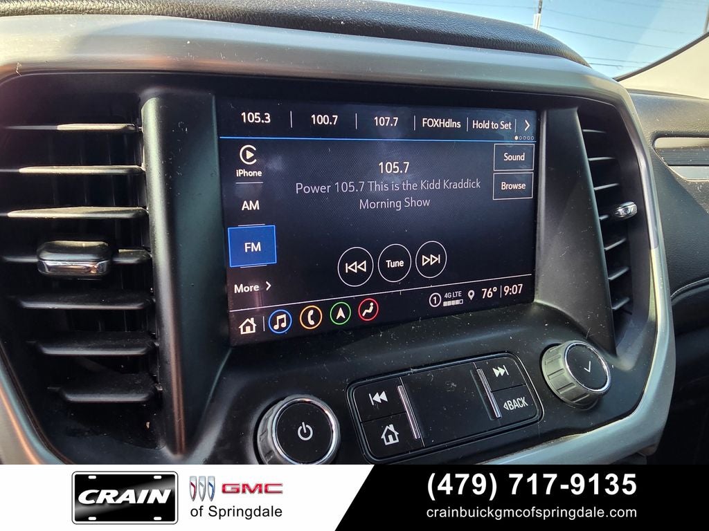 2023 GMC Acadia SLT Quad Bucket Seats AWD