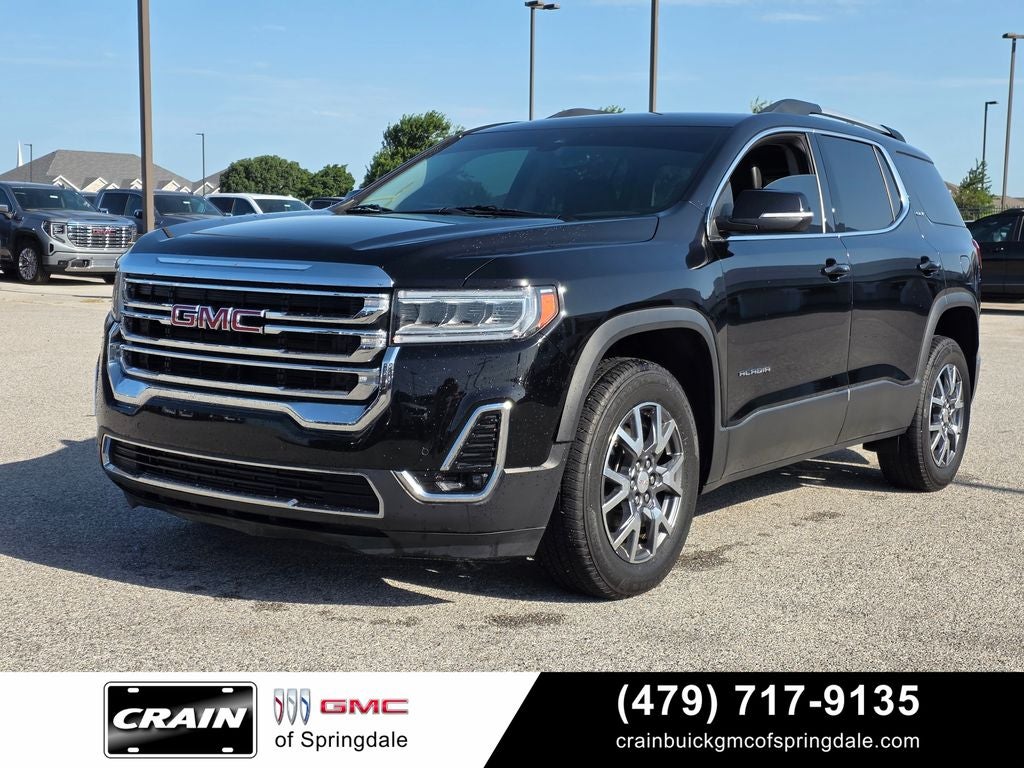 2023 GMC Acadia SLT Quad Bucket Seats AWD