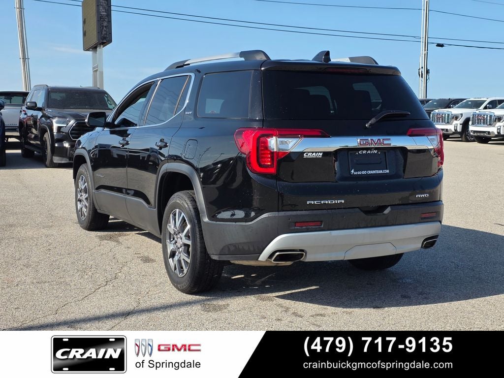 2023 GMC Acadia SLT Quad Bucket Seats AWD