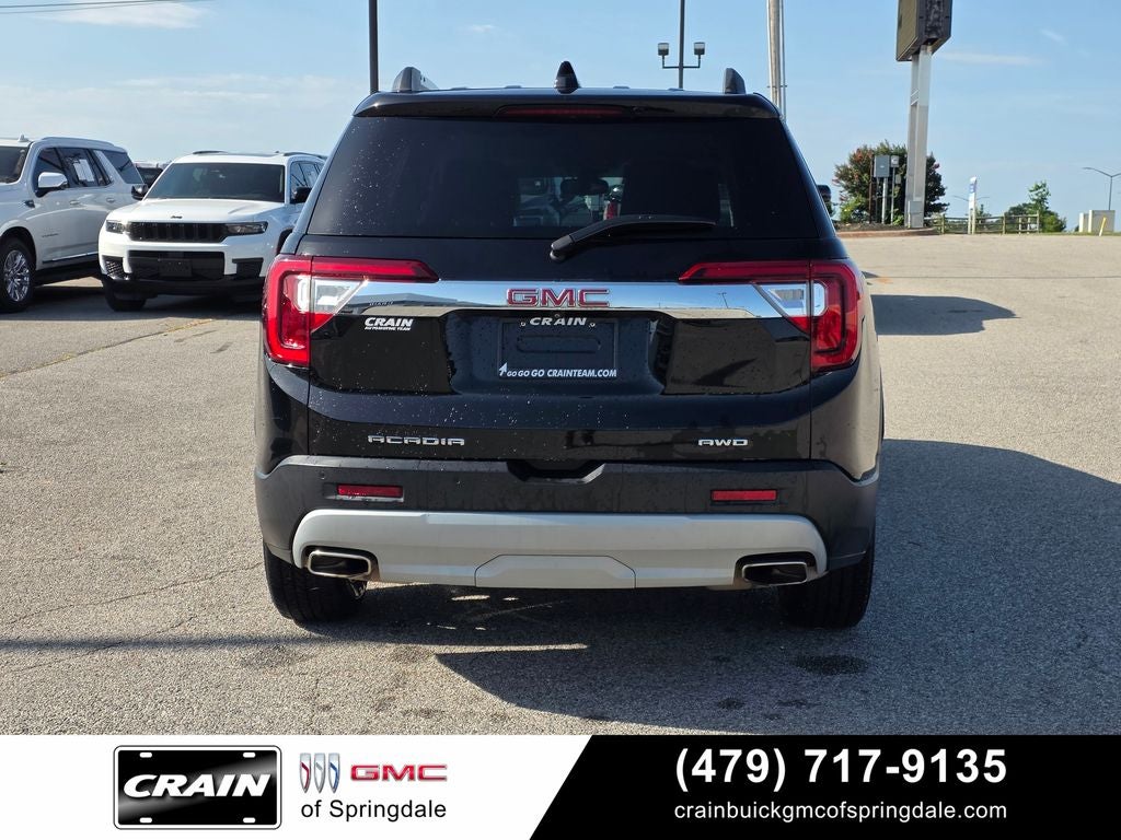 2023 GMC Acadia SLT Quad Bucket Seats AWD
