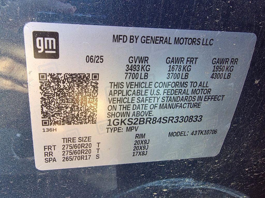 2025 GMC Yukon Elevation