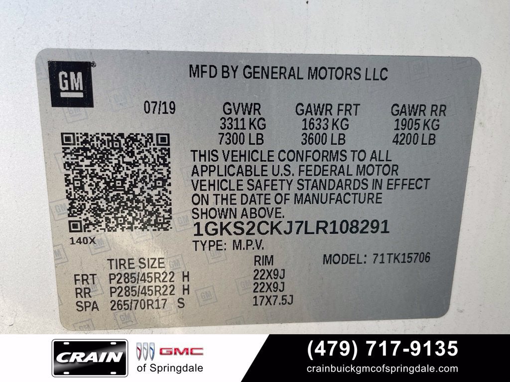 2020 GMC Yukon Denali