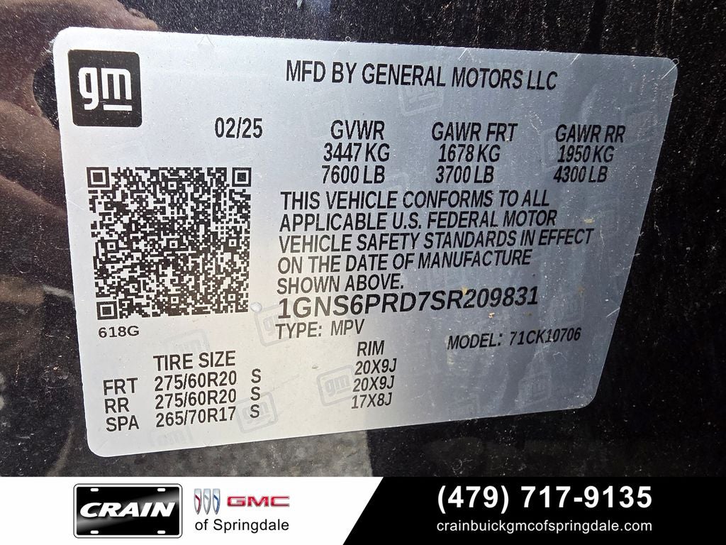 2025 Chevrolet Tahoe Z71