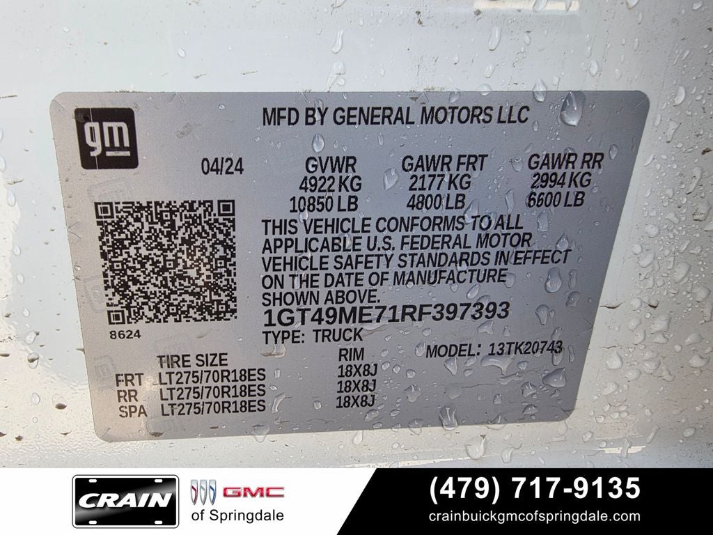 2024 GMC Sierra 2500HD SLE X31 Off-Road Package