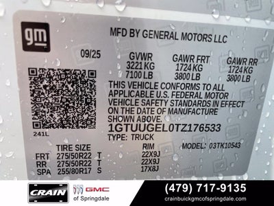 2026 GMC Sierra 1500 Denali Reserve Super Package
