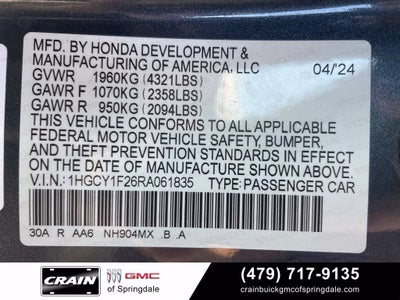 2024 Honda Accord LX