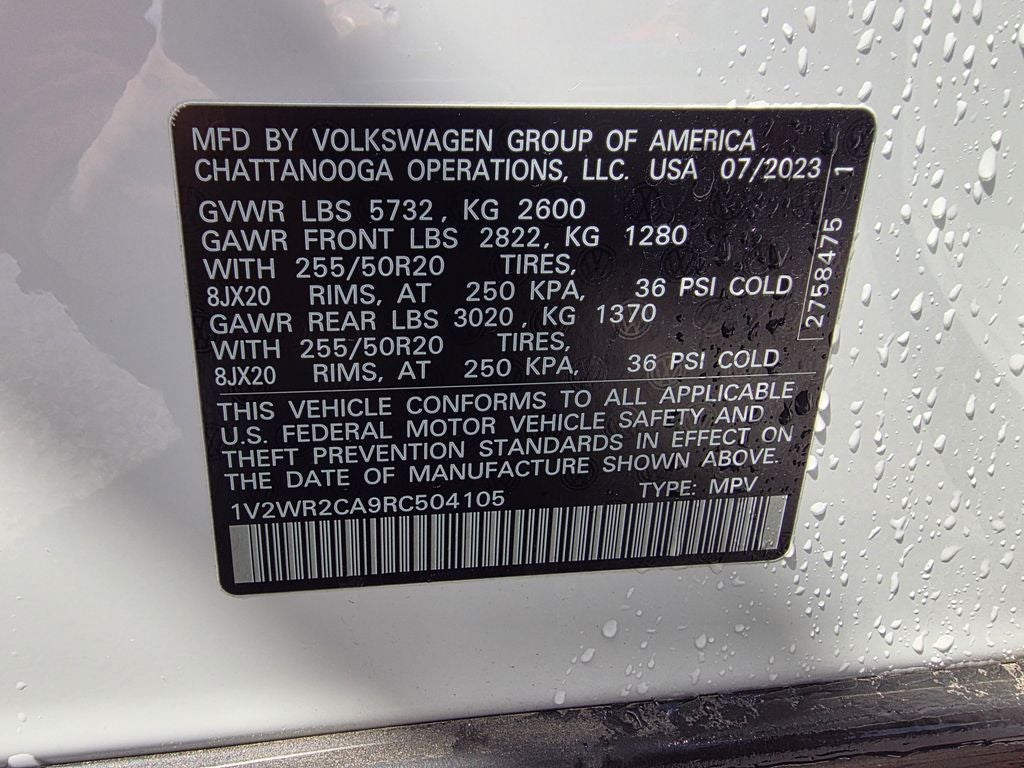 2024 Volkswagen Atlas 2.0T SE w/Technology