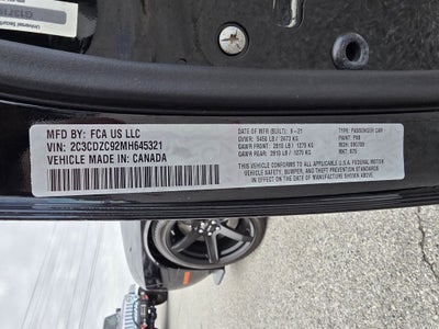 2021 Dodge Challenger SRT Hellcat