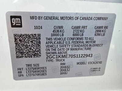 2025 Chevrolet Silverado 2500HD Custom