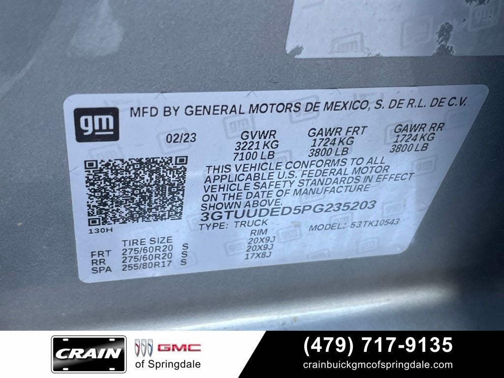 2023 GMC Sierra 1500 SLT