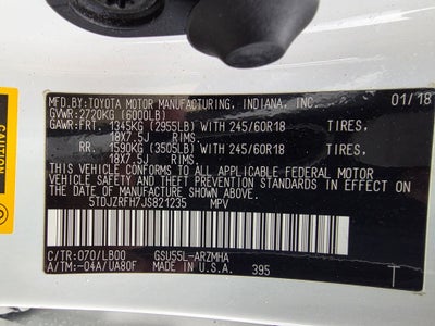 2018 Toyota Highlander XLE