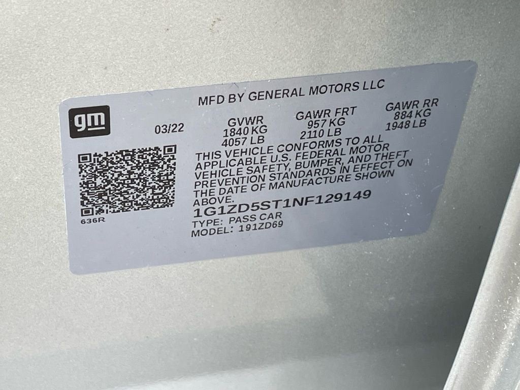 2022 Chevrolet Malibu LT