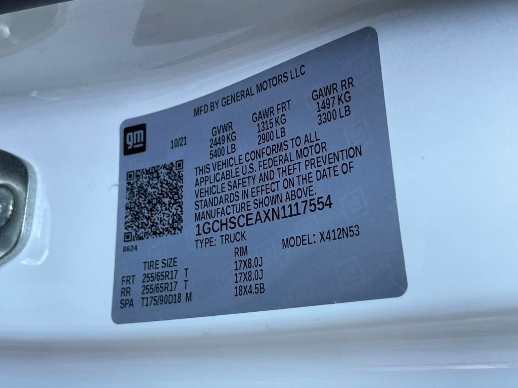 2022 Chevrolet Colorado 2WD LT