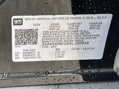 2025 Chevrolet Equinox LT