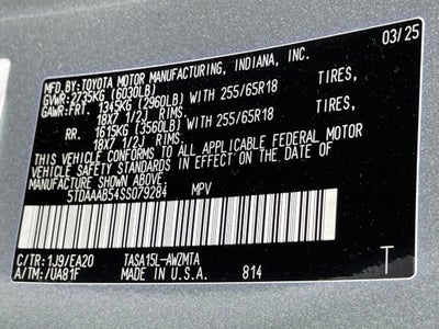 2025 Toyota Grand Highlander XLE
