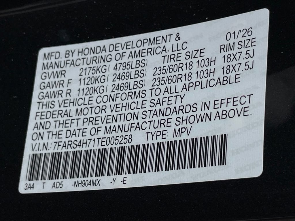 2026 Honda CR-V EX-L