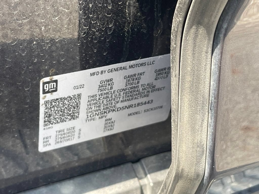 2022 Chevrolet Tahoe Z71