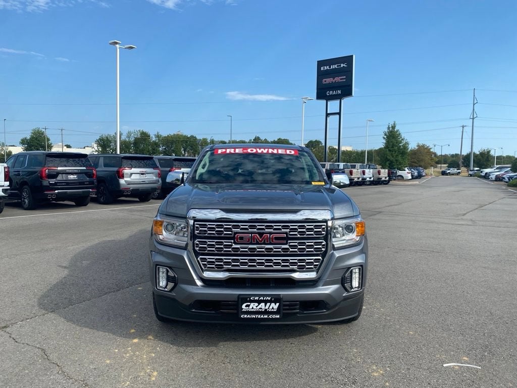 Used 2021 GMC Canyon Denali with VIN 1GTG6EEN5M1251658 for sale in Little Rock