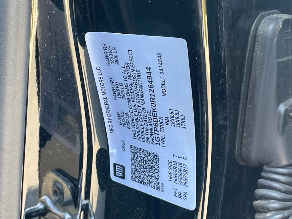 2024 GMC Canyon Elevation