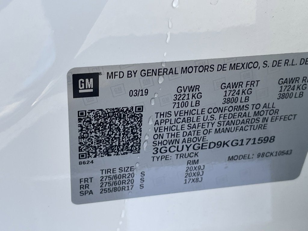 2019 Chevrolet Silverado 1500 LTZ