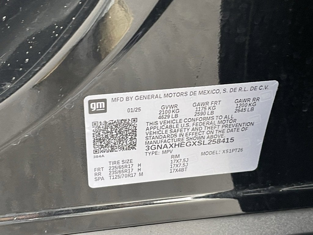 2025 Chevrolet Equinox LT