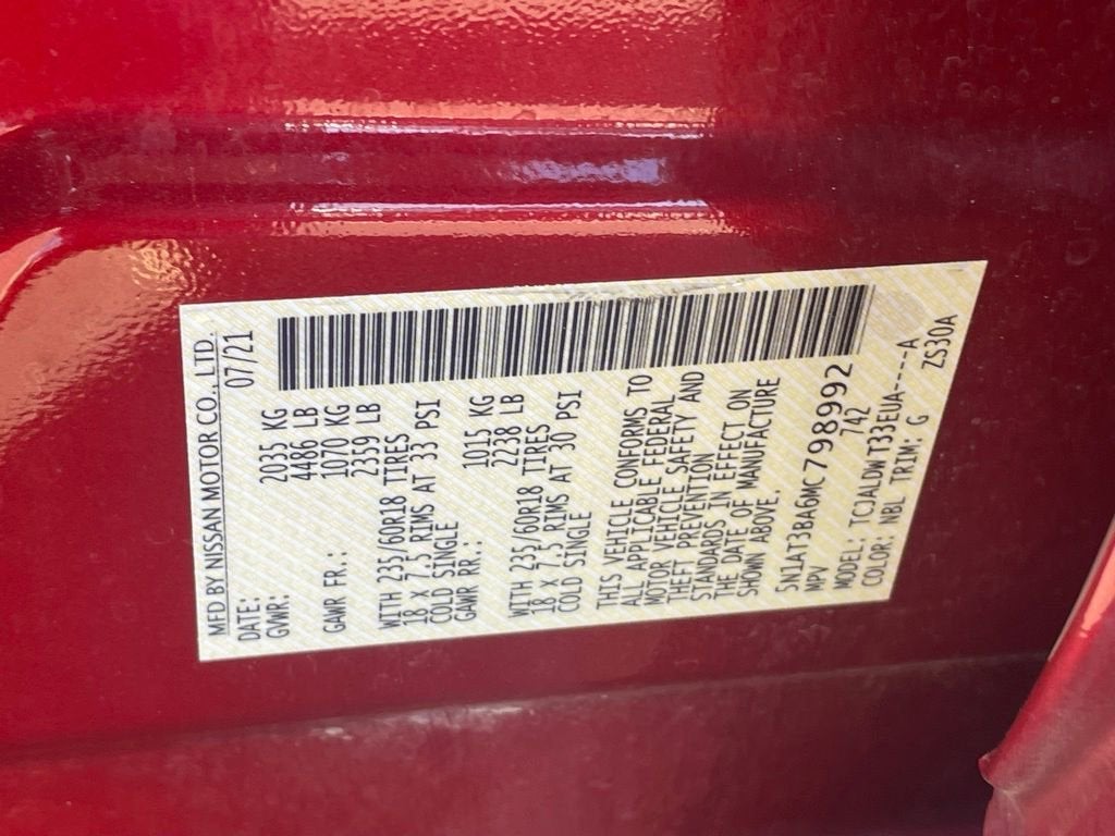 2021 Nissan Rogue SV