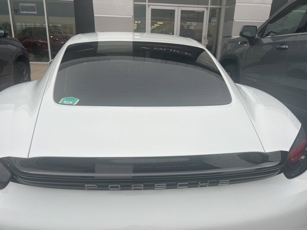 2019 Porsche 718 Cayman 2DR COUPE