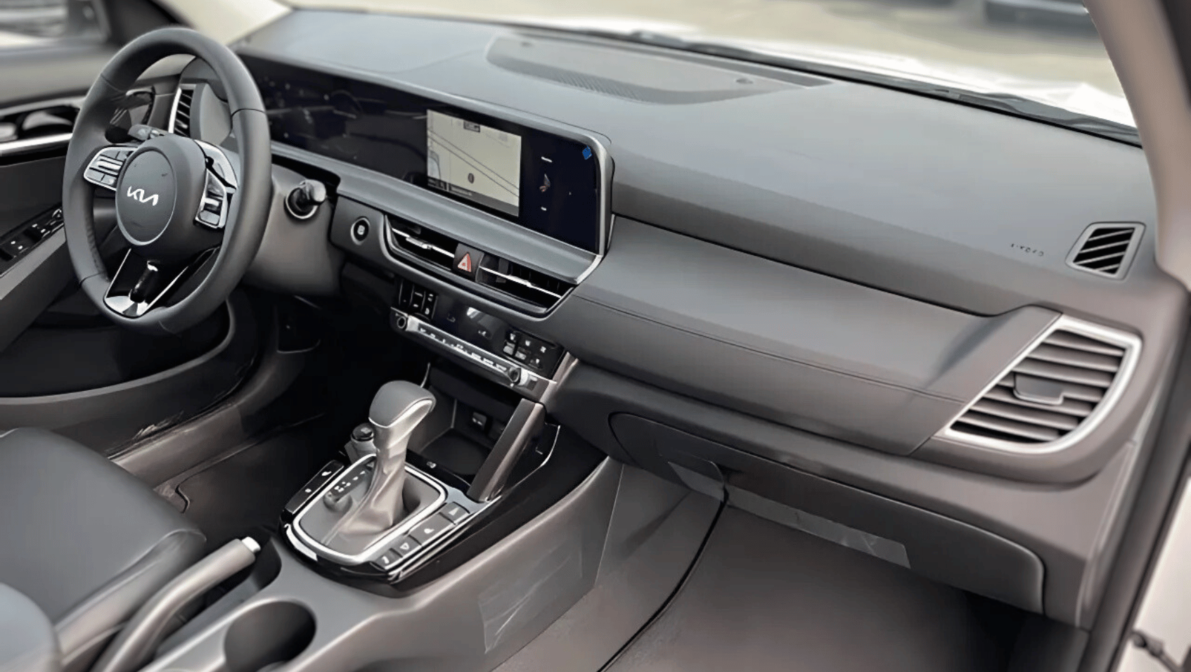 Interior View of the 2025 Kia Seltos